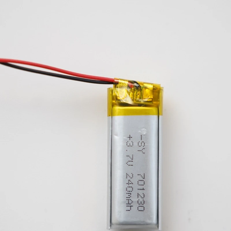 Litija jonu polimēru akumulators 3,7 V 240 mah